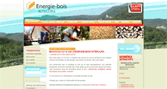 Desktop Screenshot of energiebois-interjura.ch